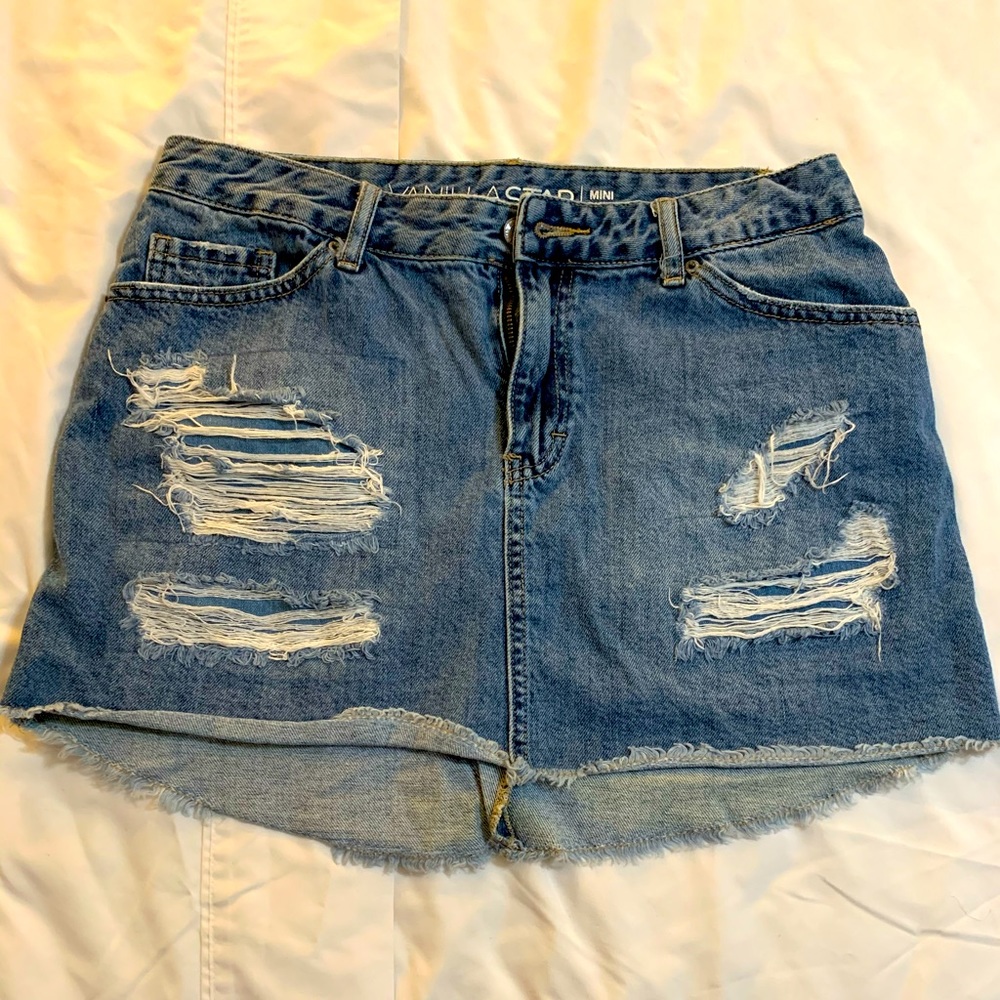 Jean skirt